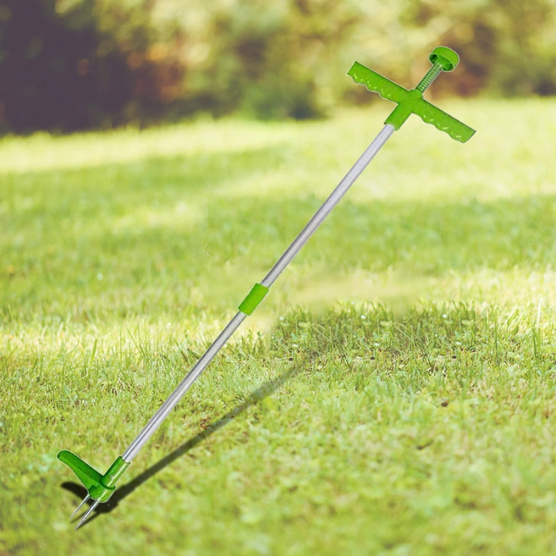 GreenEase – Ergonomische onkruidverwijderaar met telescopische steel voor eenvoudig tuinonderhoud