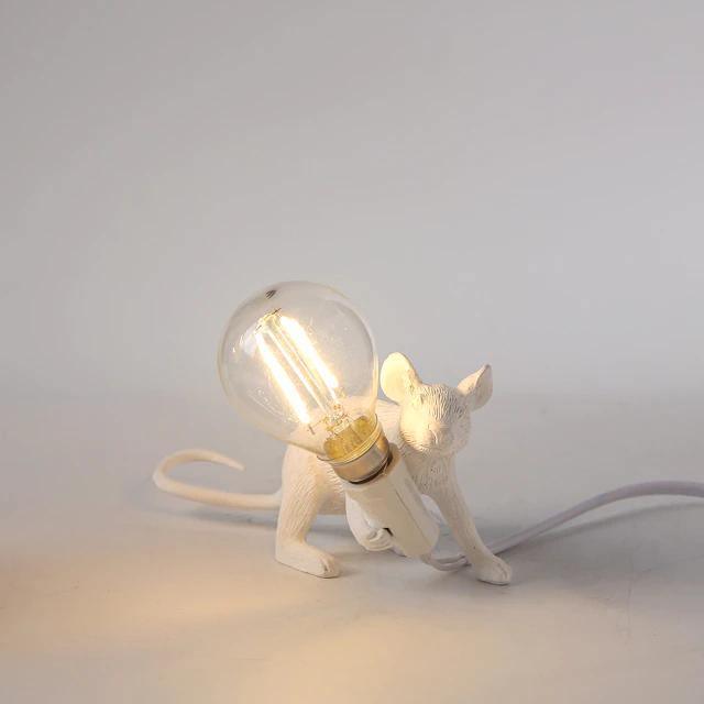 GlowNest - Speelse lamp in de vorm van een muis