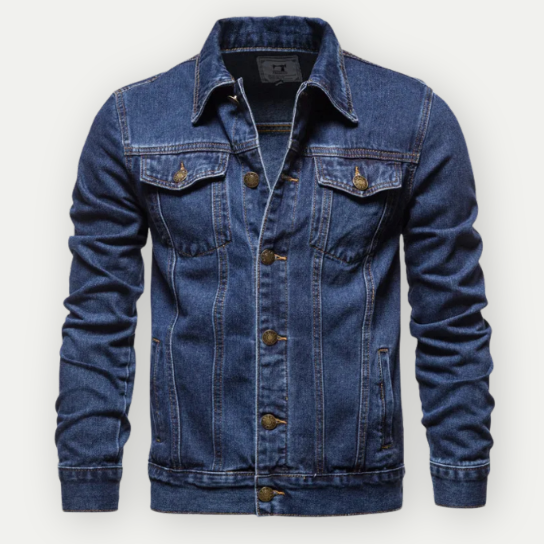 DenimCraft - Klassiek Heren Denim Jack