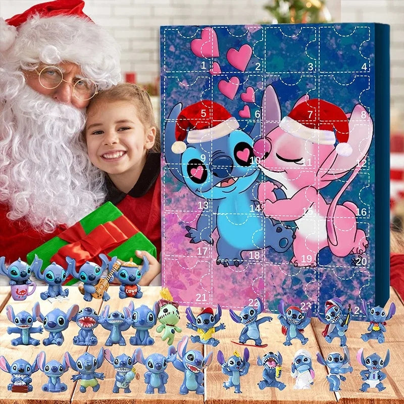 DisneyMagic – Disney Thema Adventskalender met Stitch en Mickey Minnie Figuren