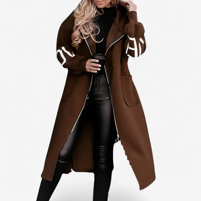 Aylin – Patchworkjas met lange mouwen