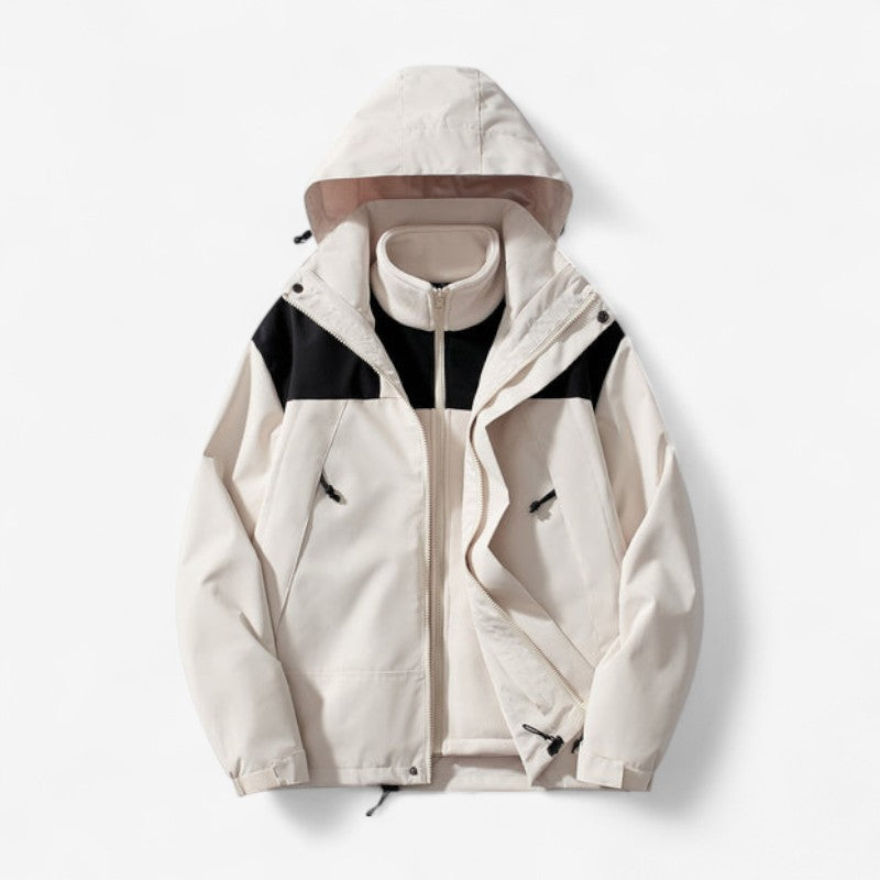 ZipEase – 3 in 1 Afneembare Jas met Ritssluiting en Zijzakken