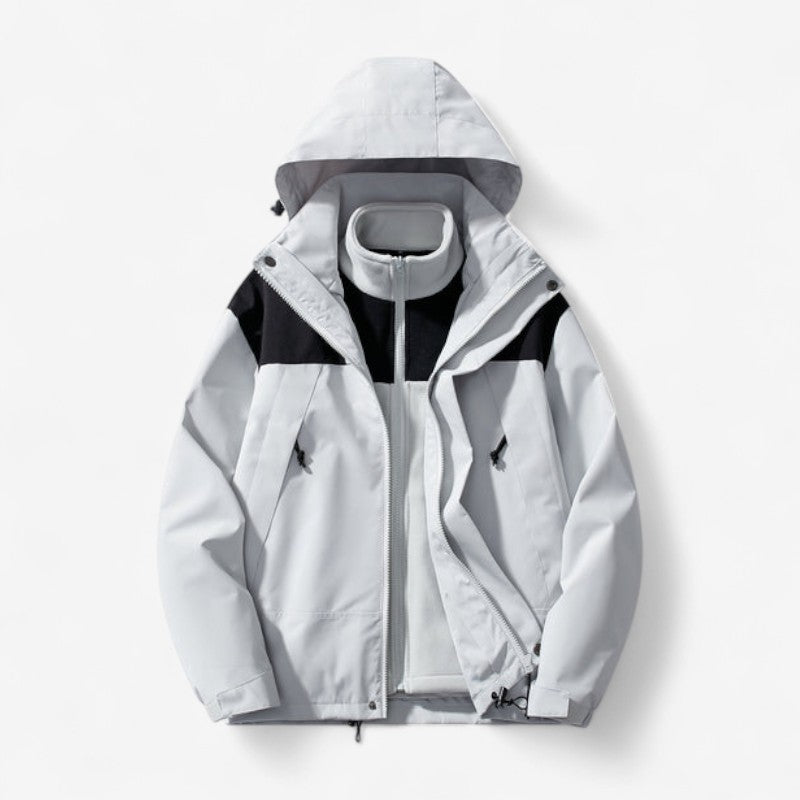 ZipEase – 3 in 1 Afneembare Jas met Ritssluiting en Zijzakken