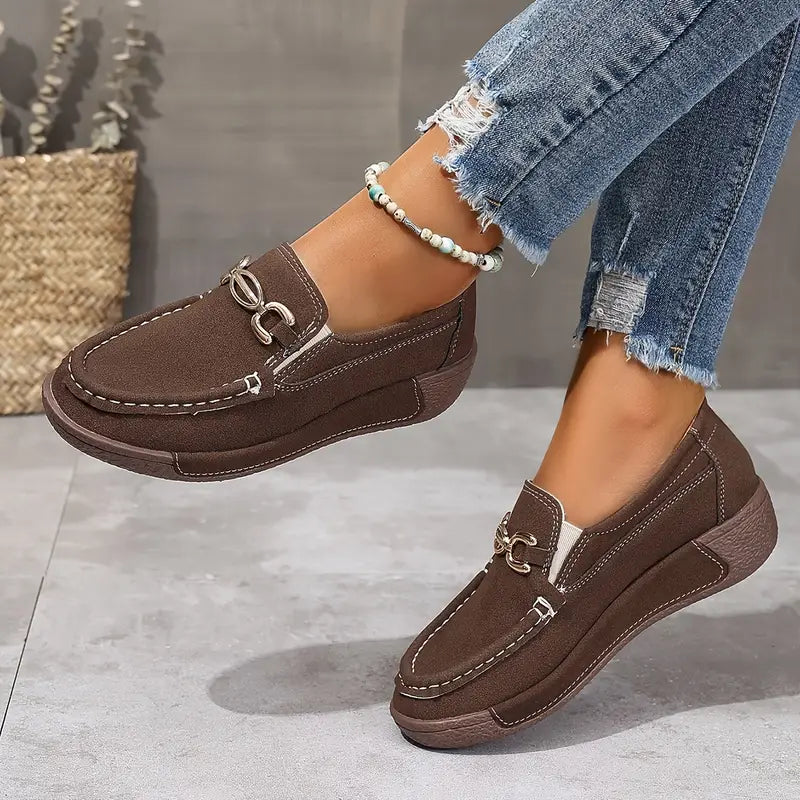 Marion - Elegante Mocassins met Zachte Zool