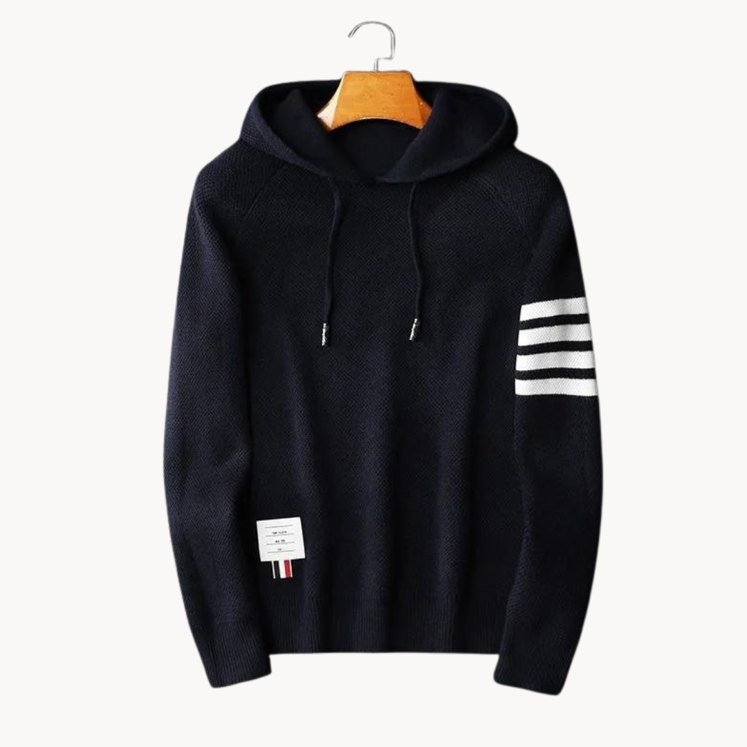 Emery - Knusse Hoodie met verstelbare capuchon met trekkoord en geribde manchetten