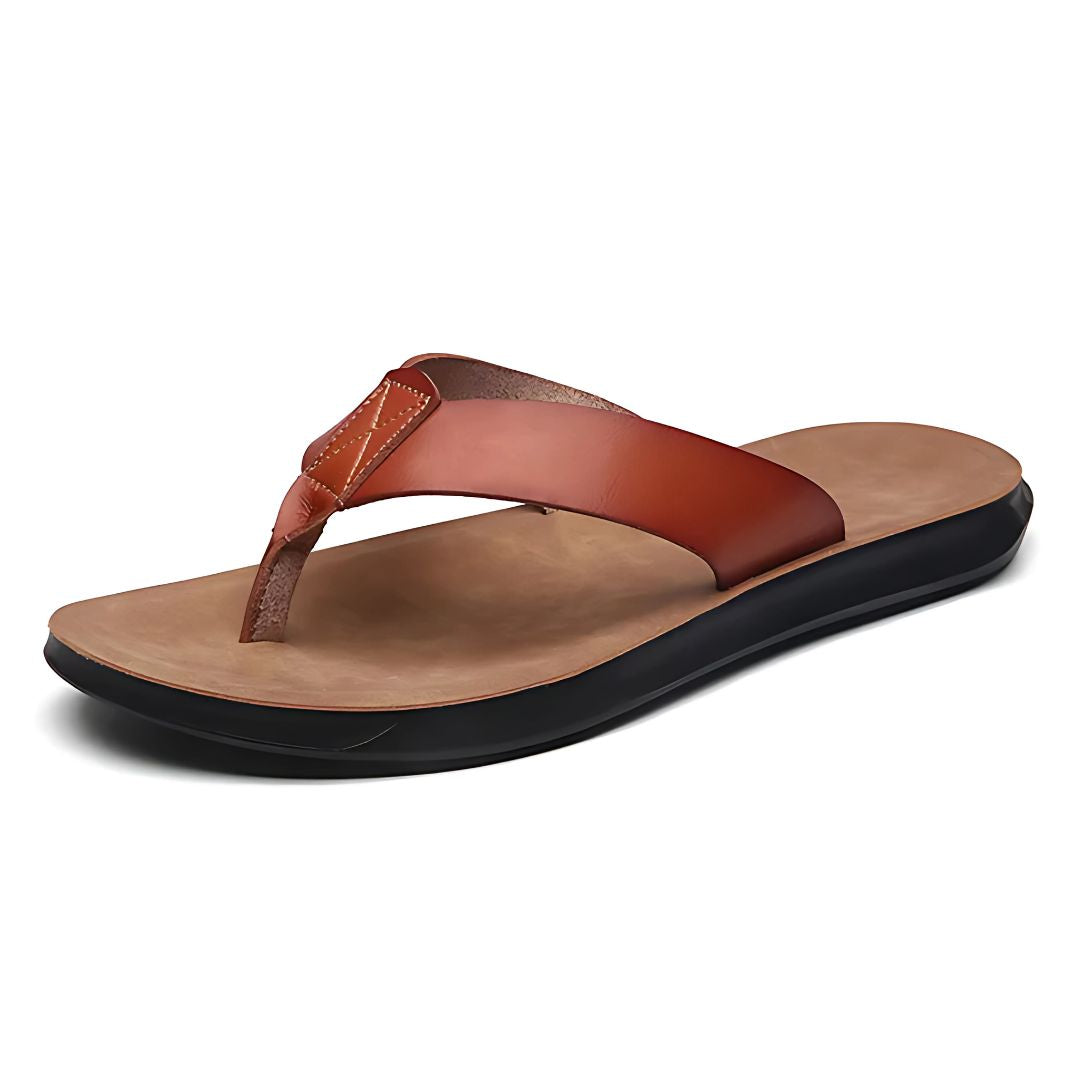 Malia - Casual instapslippers met gewatteerd voetbed en klassieke band