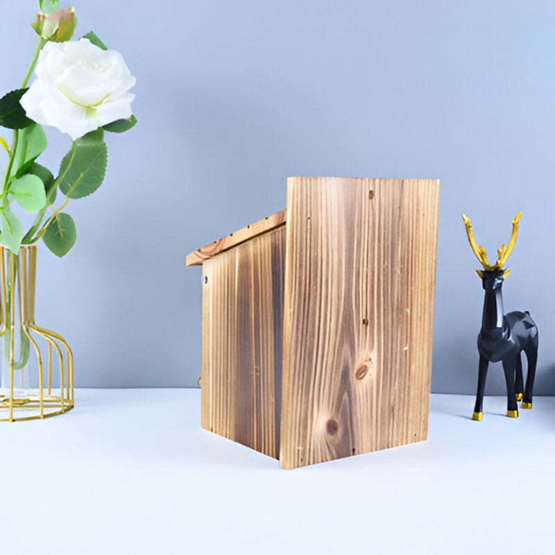 PerchBox – Doosvormig Vogelhuisje voor Tuin of Binnendecoratie
