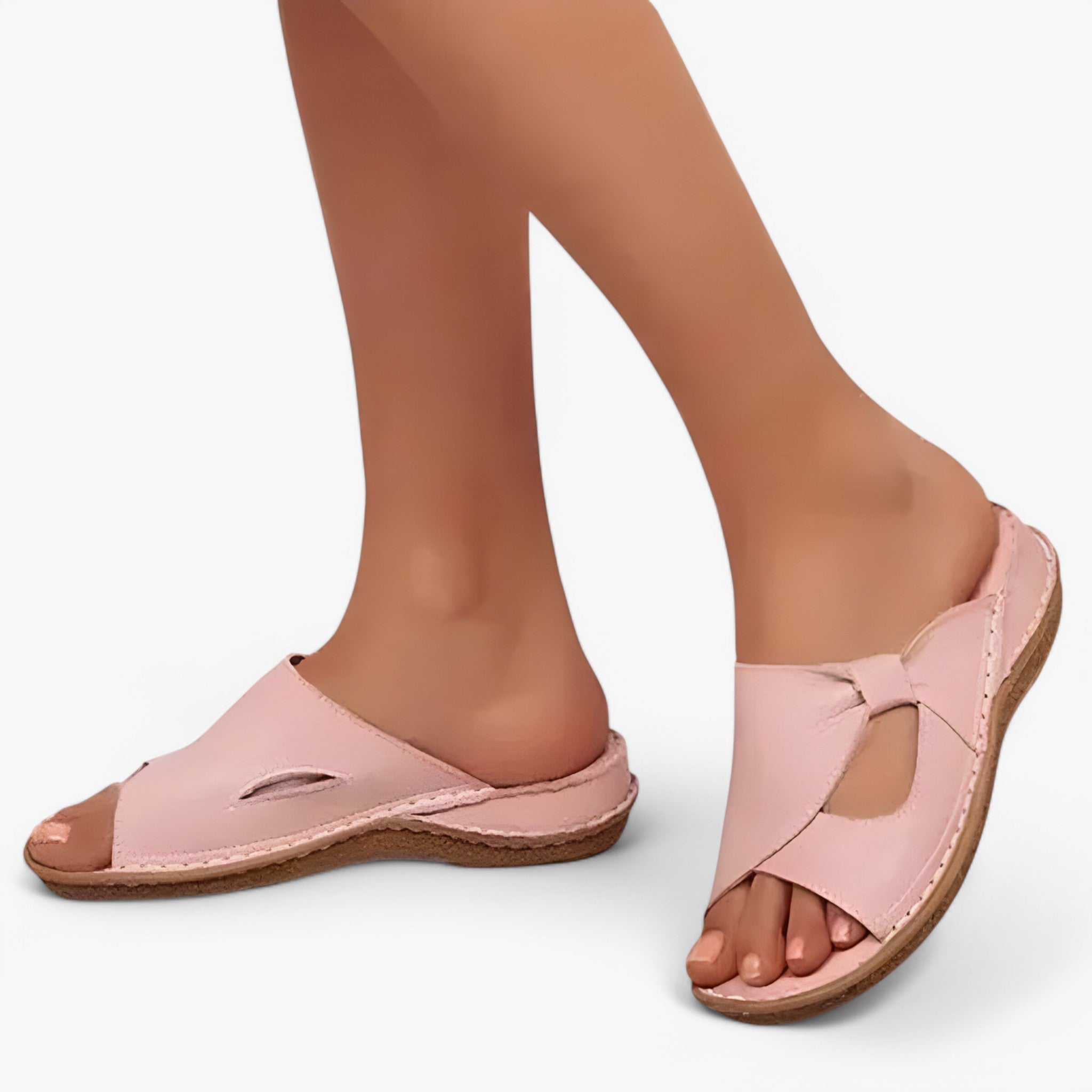 Serena – Elegante open teenslippers met een relaxte en comfortabele pasvorm