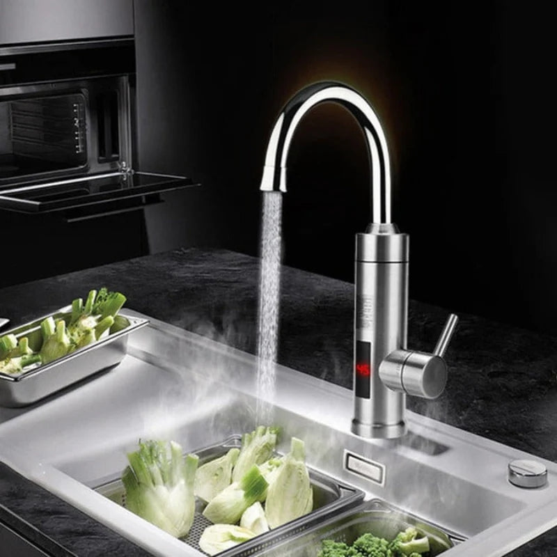 FlowMuse - Elektronische Keukenkraan met Sensorbediening en Temperatuurweergave