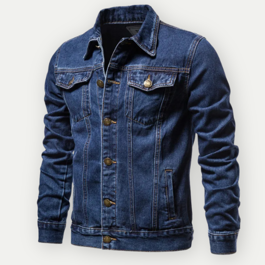 DenimCraft - Klassiek Heren Denim Jack
