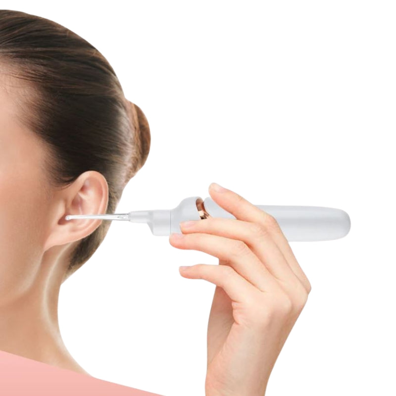 HearWell – Elektrische Oorreiniger met LED licht en Geluidloze Zuiging
