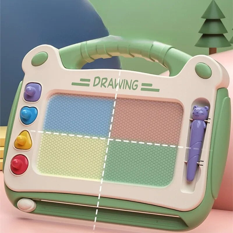 InspiDraw – Creatief graffitibord voor kinderen met herbruikbaar tekenscherm
