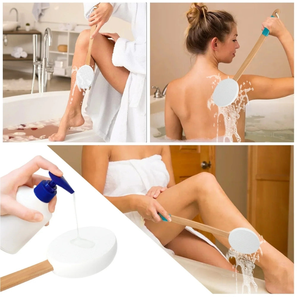CleanEase – Antislip lotion applicator sponsborstel voor gemakkelijke lichaamsbedekking