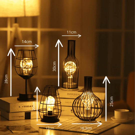 LuxeGlow - Moderne tafellamp met warm, sfeervol licht