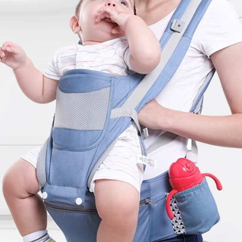 ComfyCarry – Draagtas voor Baby met Verstelbare Band en Opbergvak