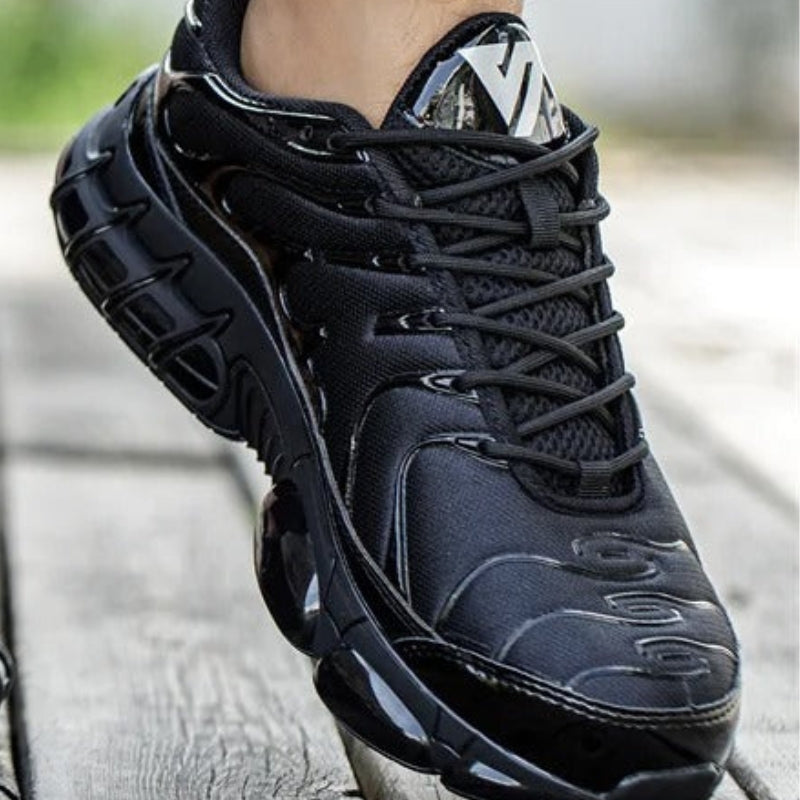 FlexStep – Sneakers met Ronde Neus Vetersluiting en Antislipzool