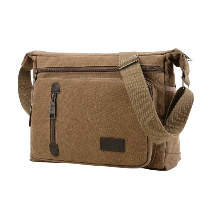 TravelMate – Waterdichte Schoudertas met Verstelbare Band en Meerdere Vakken