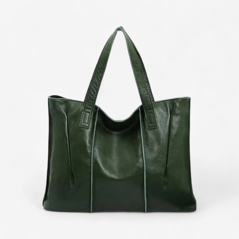 Caroline – Schoudertas met ritssluiting en bovenhandvatten