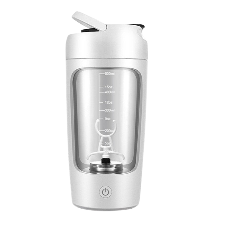 MixMate – Elektrische Proteïne Shaker Beker met Oplaadbare Batterij en 7000 RPM Motor