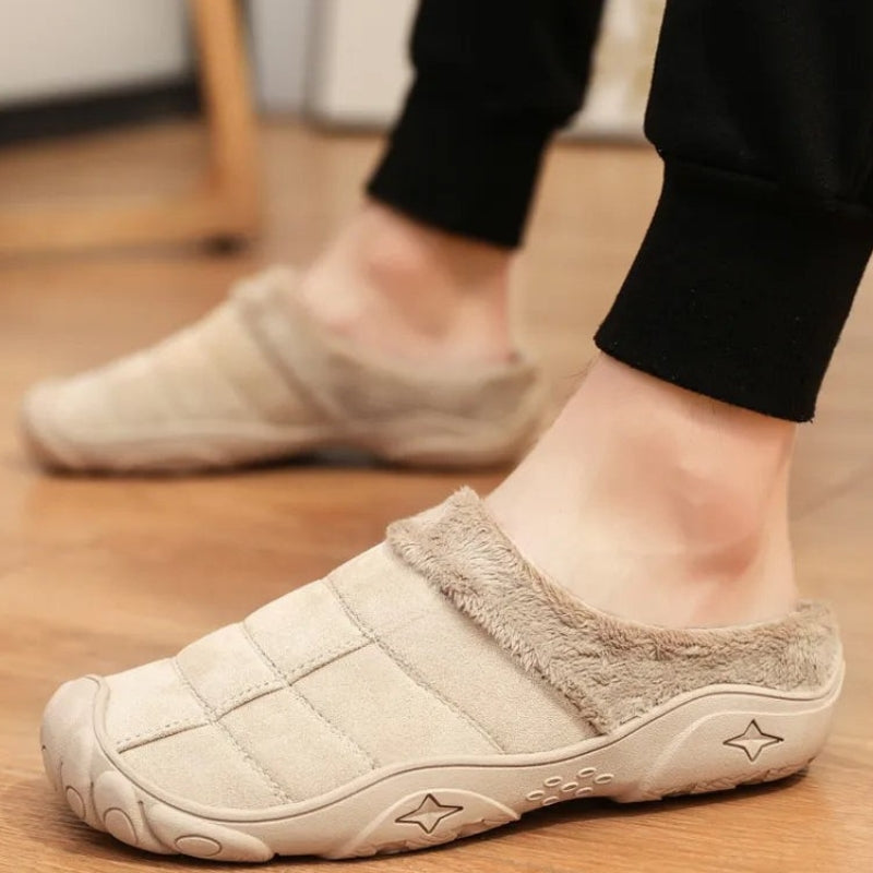 SlipGuard - Slip on Slipper met Ronde Neus en Antislip Ontwerp