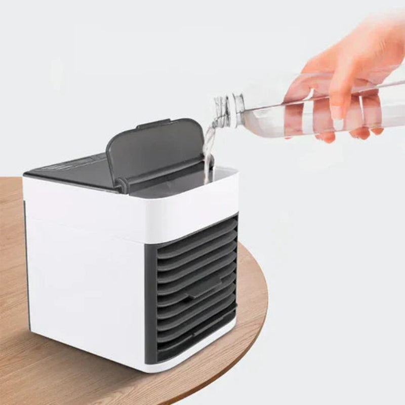 ChillWave – Mini Airconditioner met Sfeerverlichting en 3 in 1 Koeling
