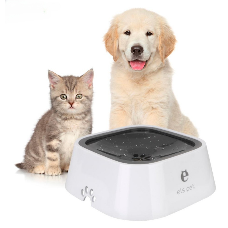 PawSip – Anti-Mors Waterbak voor Huisdieren met Zwevende Plaat Ontwerp