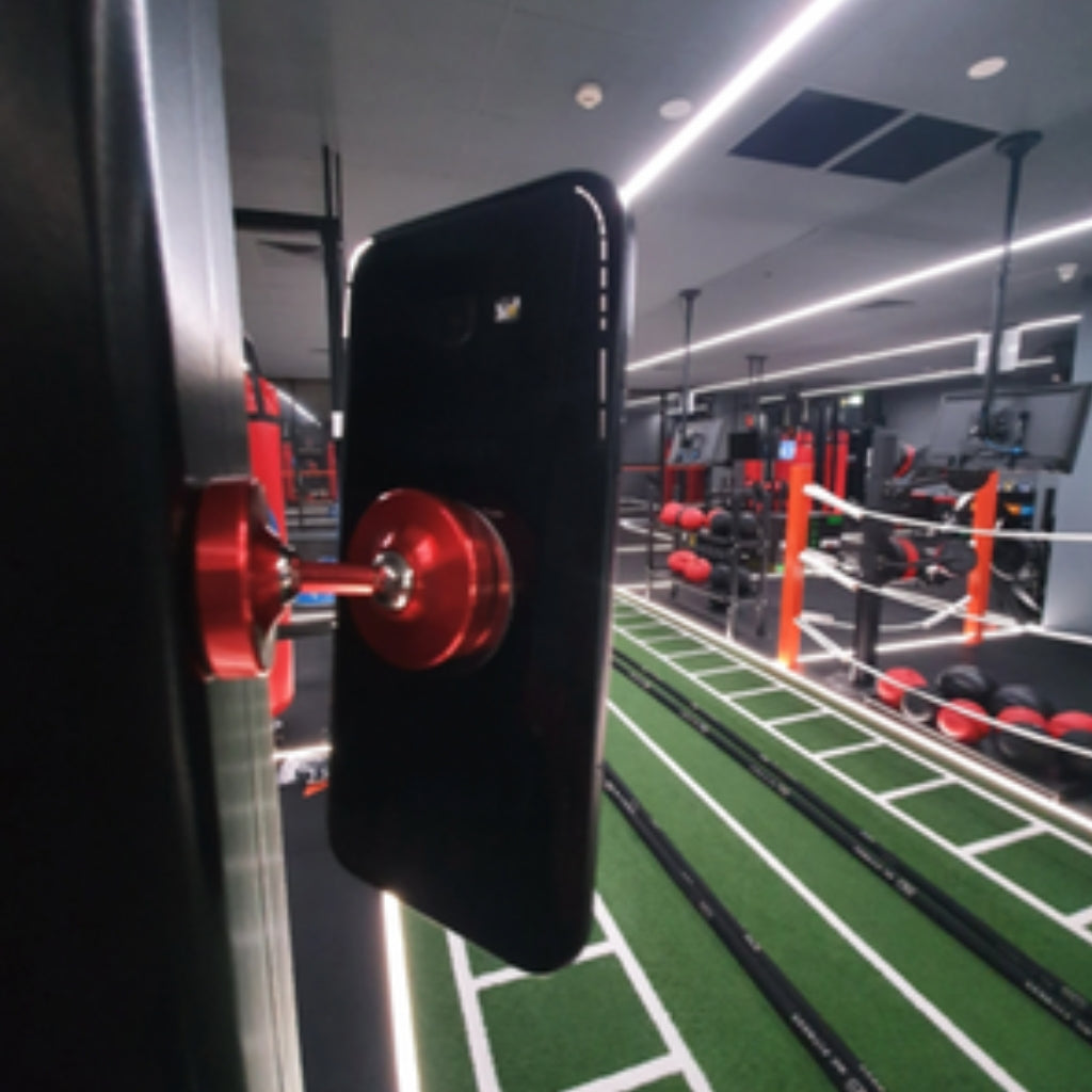 FitBuddy - Magnetische telefoonhouder met 360° rotatie voor training, auto en thuisgebruik