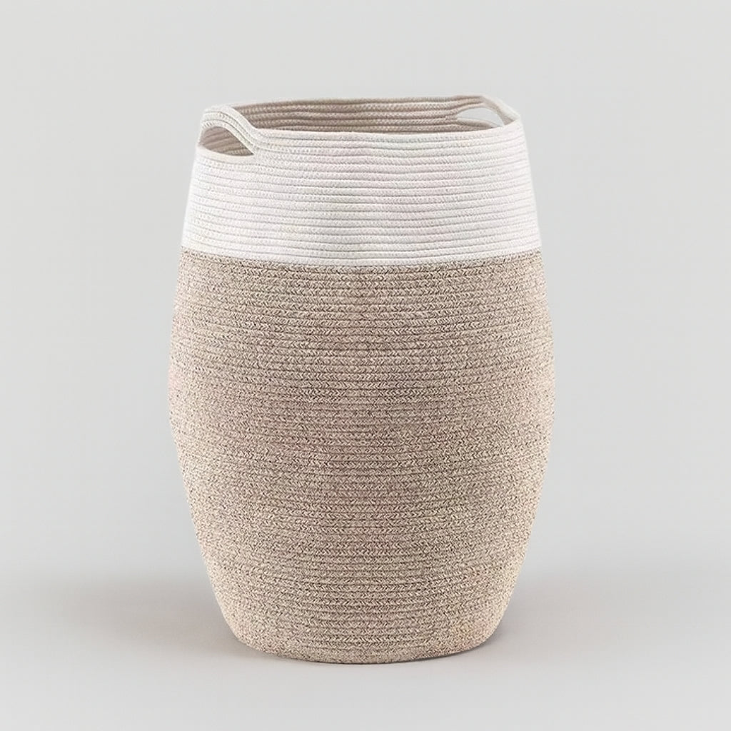 LoomBin – Grote Geweven Wasmand met Handvatten