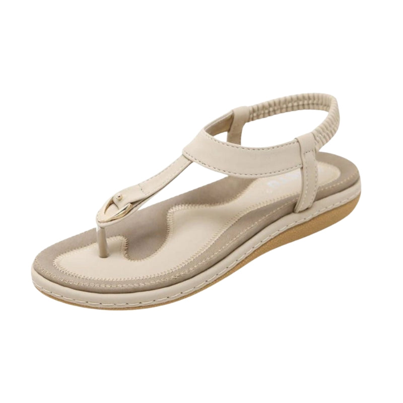 Giselle – Sandalen met Platte Zool en Verstelbaar Bandje