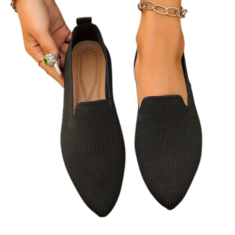 Clara – Lichtgewicht Schoenen met Puntige Neus en Antislipzool