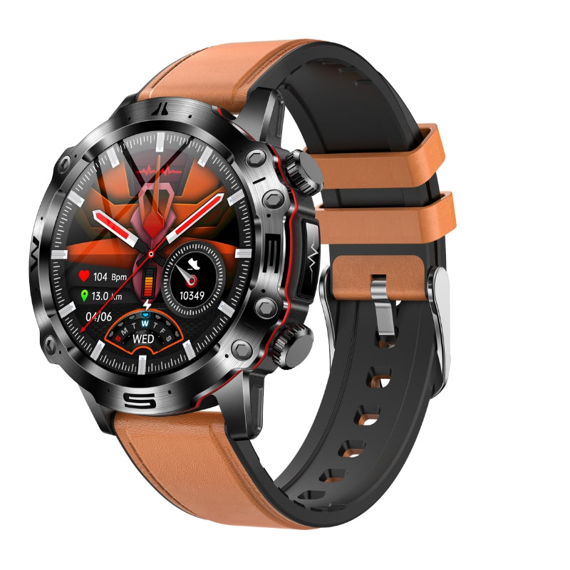 ActiveVision – Smartwatch met Ronde AMOLED Display en Fitnesstracking