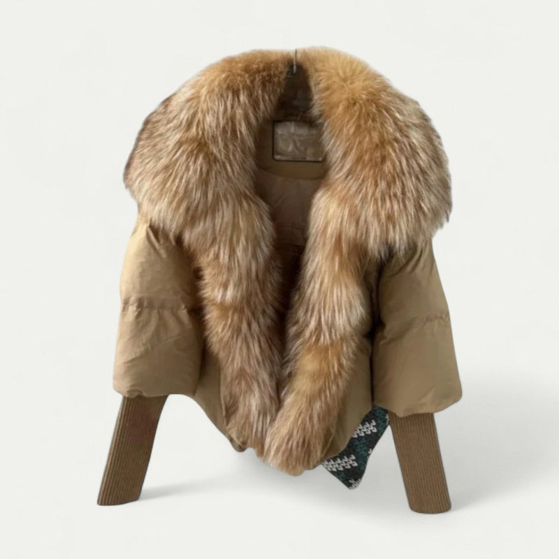 Mira – Gewatteerde pufferjas met lange mouwen