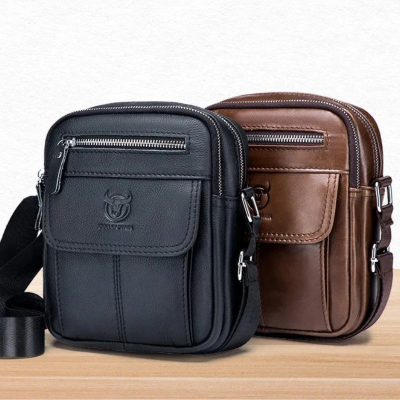 Tristan – Schoudertas met verstelbare riemen en meerdere ritsvakken