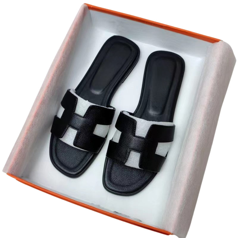 Jasmine - Open Teen Pantoffels met Uitgesneden Ontwerp