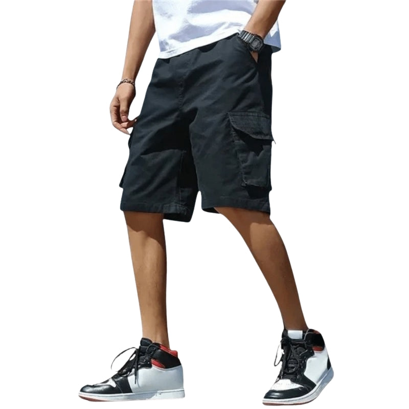 Lucas – Moderne Cargo Shorts met Meerdere Zakken en Verstelbare Pasvorm