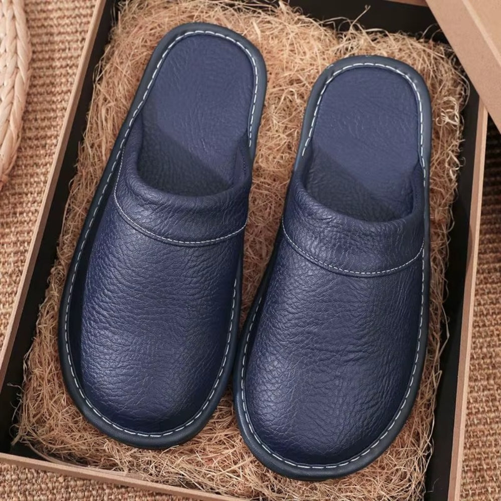 CozyStep – Ronde Teen Slippers met Slip On Ontwerp