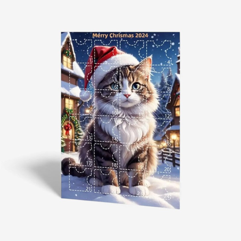 PawCharm – Katten Adventskalender met Hangerontwerp voor Kerstcountdown