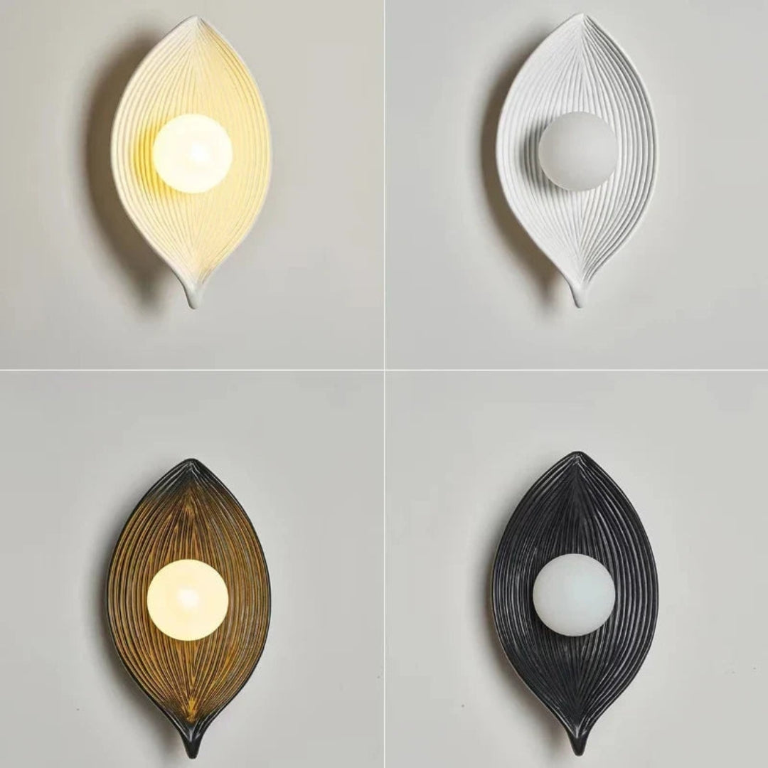 LeafGlow - Op de natuur geïnspireerde LED wandlamp voor een rustgevende sfeer