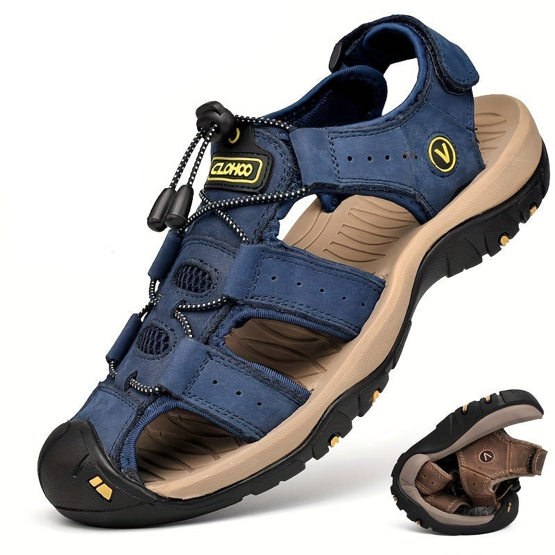 Lucas – Stijlvolle open sandalen met veilige bandjes en relaxte pasvorm