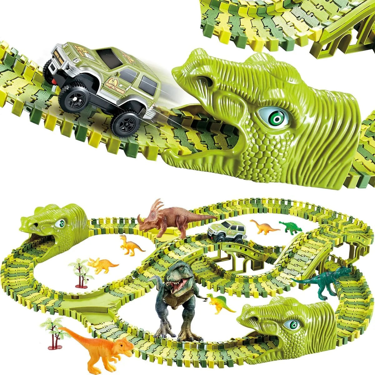 DinoTrack - Dino Race Avontuur met Interactieve Accessoires voor Eindeloos Plezier