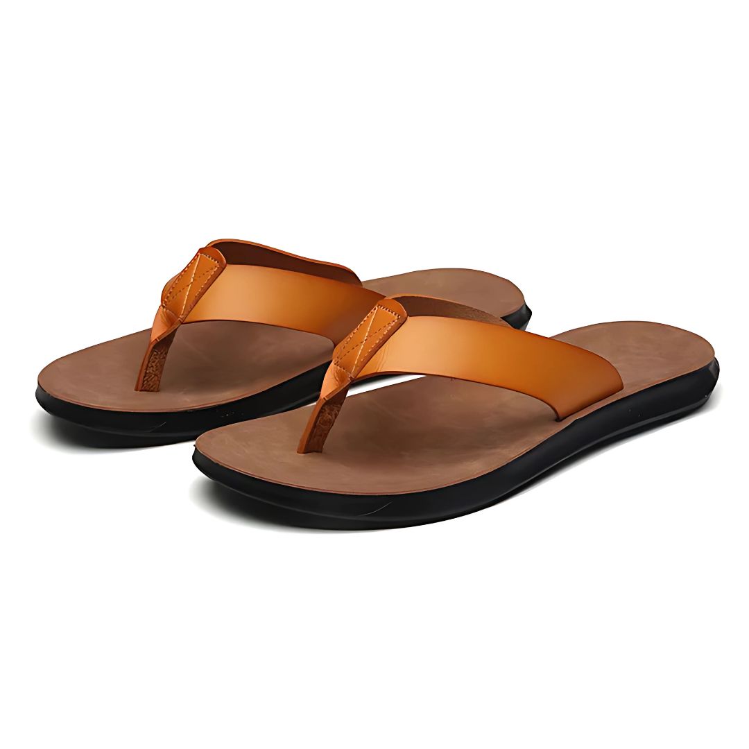 Malia - Casual instapslippers met gewatteerd voetbed en klassieke band