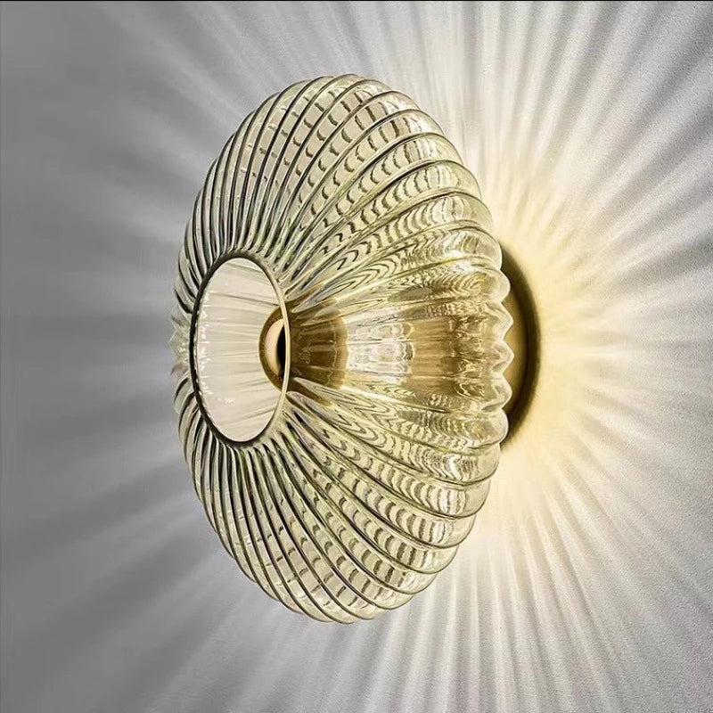 GlowAura - Elegante Wandlamp met Minimalistisch Ontwerp voor Woondecoratie