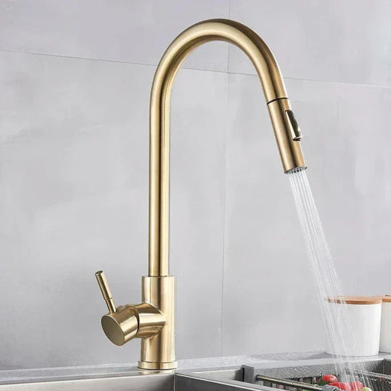 AquaFlow – 360° Draaimengkraan met Verstelbare Handgreep
