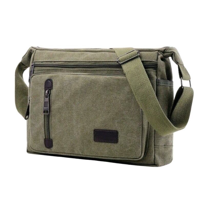 TravelMate – Waterdichte Schoudertas met Verstelbare Band en Meerdere Vakken