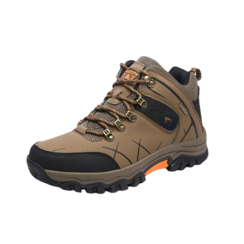 Anton – Microfiber Wandelboots met Stevig Profiel en Verstevigde Voetboogsteun