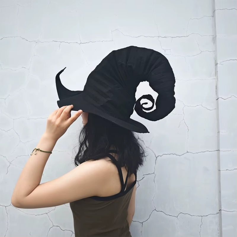 WitchAura - Unisex Heksenhoed voor Halloween en Cosplay