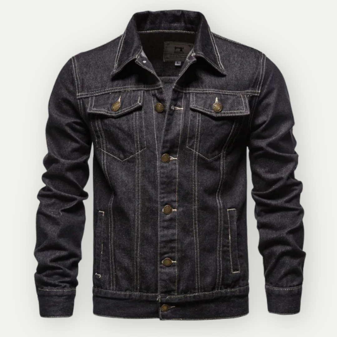 DenimCraft - Klassiek Heren Denim Jack