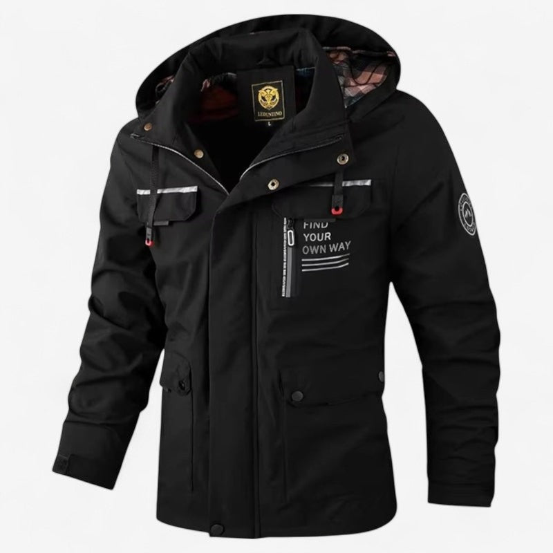 Neon – Waterafstotend windjack met capuchon en rits