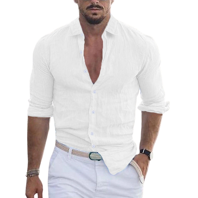 Jackson - Klassiek Lang Mouw Shirt met Knopsluiting