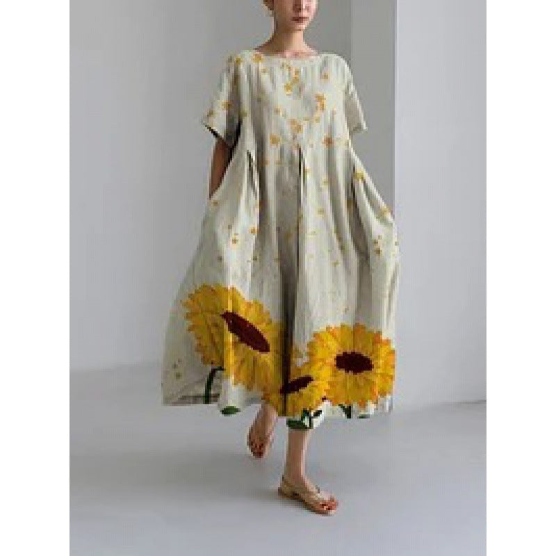 BlossomWear - Jurk Met Bloemenprint